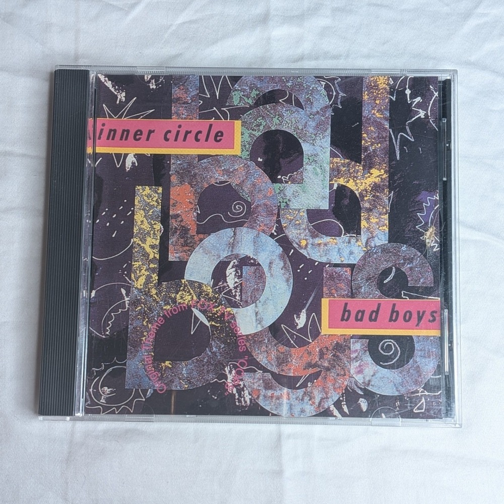 Inner Circle Bad Boys CD Single 1991 COPS Theme Song RASCD 7038 Reggae